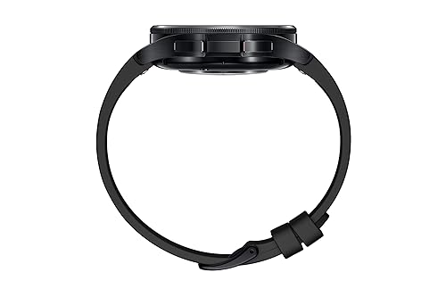 Samsung Galaxy Watch6 Classic, Black, 43mm, Bluetooth, Sleep Coaching, ECG, Heart Monitor, Fall Detection, SOS, Fitness Tracker, Camera Access, Digital Wallet (CAD Version and Warranty) Black 43mm Classic Only watch