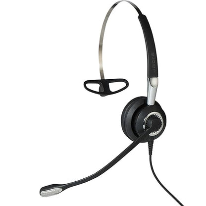 Jabra BIZ 2400 II QD Mono Headband, Ultra Noise Canceling, LS - Mono - Quick Disconnect - Wired - 300 Hz - 3.40 kHz - Over-the-head - Monaural - Supra-aural - Noise Cancelling Microphone