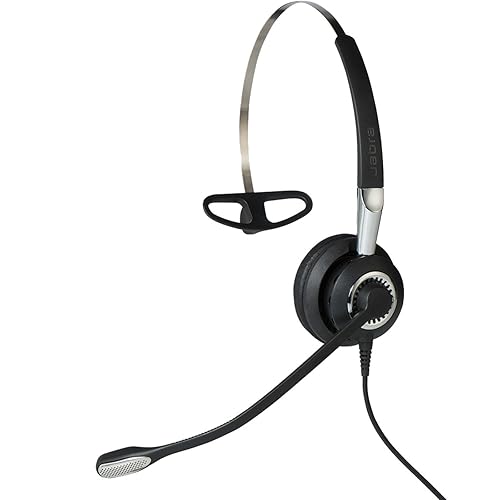 Jabra BIZ 2400 II QD Mono Headband, Ultra Noise Canceling, LS - Mono - Quick Disconnect - Wired - 300 Hz - 3.40 kHz - Over-the-head - Monaural - Supra-aural - Noise Cancelling Microphone