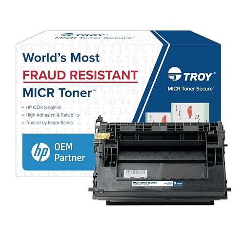 TROY 02w1470x001 147x High-Yield MICR Toner, Alternative for Hp W1470x, Black