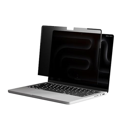 HyperShield Magnetic Privacy Screen for MacBook Pro - For 14" LCD MacBook Pro - Glare Resistant, Scratch Resistant, Fingerprint Proof, Scuff Resistant, Wear Resistant, Tear Resistant, Damage Resistant, Dust Resistant, Mark Resistant - 3H