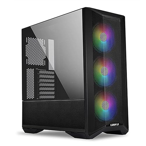 Lian Li LANCOOL II MESH RGB Mid-Tower - Case Black with Type-C - LAN2MRX.50