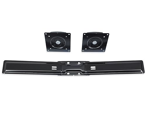 Ergotron – WorkFit Conversion Kit, Single HD to Dual – Add-on for WorkFit-A HD Standing Desk Converter or WorkFit-C HD Mobile Standing Desk