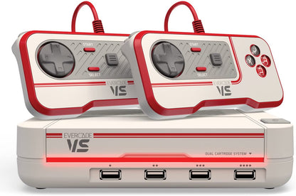 Blaze Evercade Vs Premium Pack (Comes with 2 Controllers &amp; Technos Arcade &amp; Data East Arcade Cartridge), Evercade - Electronic Games