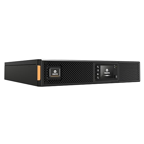 Liebert GXT5 UPS - 2000VA/1800W 120V, Online Double Conversion Rack Tower, Energy Star, Uninterruptible Power Supply, Sine Wave Battery Backup, with Network Card(GXT5-2000LVRT2UXL)