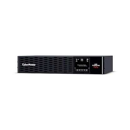 CyberPower PR2200RT2UN Smart App Sinewave UPS System, 2200VA/2200W, 8 Outlets, 2U Rack/Tower, AVR, Pre-Installed RMCARD205 2200VA NET