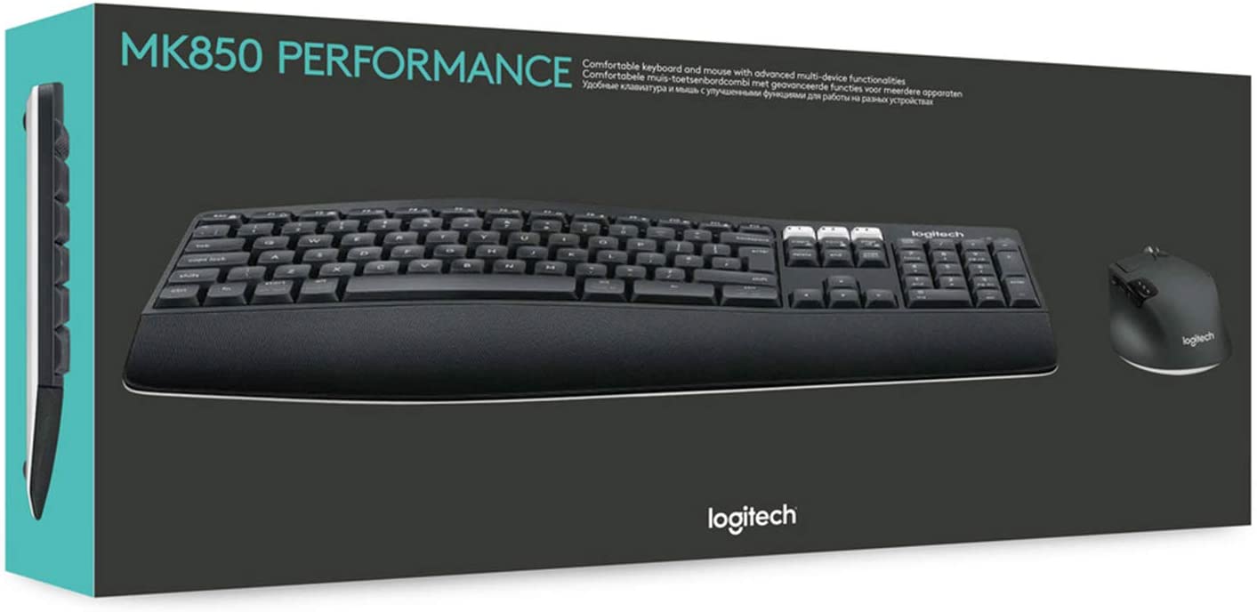 Logitech MK850 Performance Wireless Keyboard and Mouse Combo