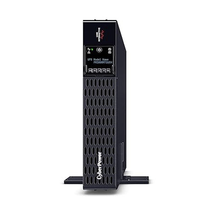 CyberPower PR3000RT2UCN Smart App Sinewave UPS System, 3000VA/3000W, 8 Outlets, 2U Rack/Tower, AVR, RMCARD205 Pre-Installed, Built-in Cloud Monitoring Network Card 3000VA