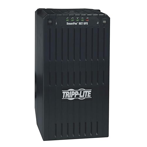 Tripp Lite SMART2200NET 2200VA 1700W UPS Smart Tower AVR 120V XL DB9 for Servers, 6 Outlets 2200VA / Expandable