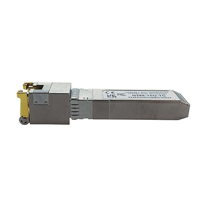 Tripp Lite 10G SFP+ Cisco Compatible Cat6a Transceiver, Copper RJ45 Ethernet Cable Adapter, SFP-10G-T-X Compatible, MSA-Compliant, Hot-swappable, 98 Feet / 30 Meters, 3-Year Warranty (N286-10G-TC)