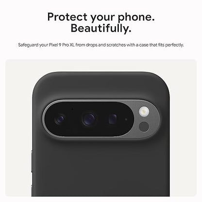 Google Pixel 9 Pro XL Case - Android Phone Case - Durable Protection - Stain-Resistant Silicone - Slim Design - Obsidian Pixel 9 Pro XL Obsidian