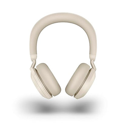 Jabra Evolve2 75 - USB-A MS Teams - Beige Wireless Headset/Music Headphones