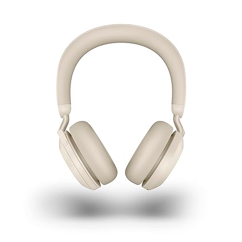 Jabra Evolve2 75 - USB-A MS Teams - Beige Wireless Headset/Music Headphones