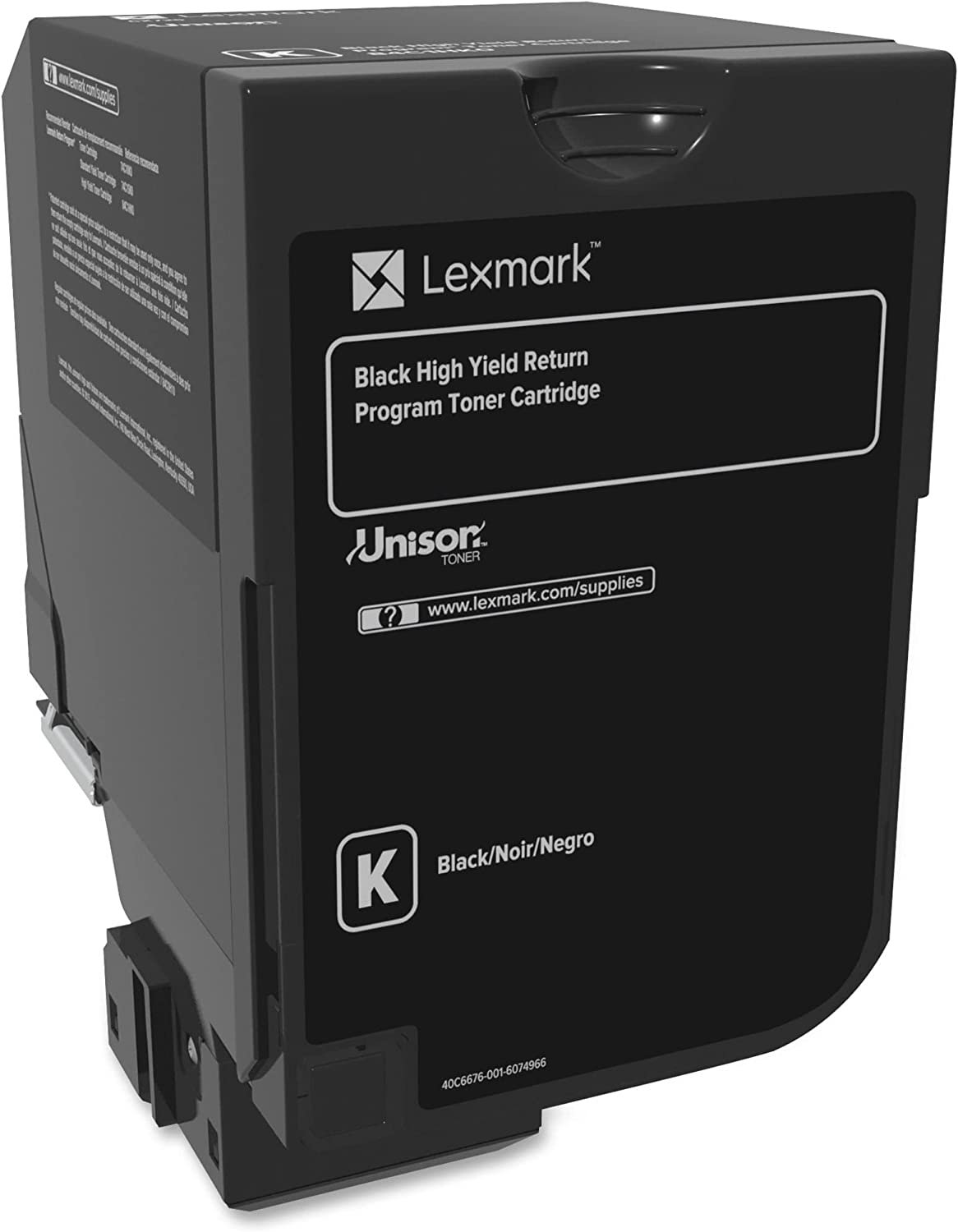 Lexmark 84C1HK0 Unison Toner Cartridge, Black