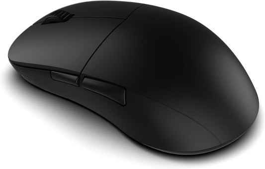 End Game Gear XM2w 4k Wireless Gaming Mouse - Lightweight 62g, Right-Handed, 2.4 GHz/USB-C, PixArt PAW3395 Optical Sensor, 26K DPI, 4K Dongle Included, White Frost EGG-XM2W-4K-BLK
