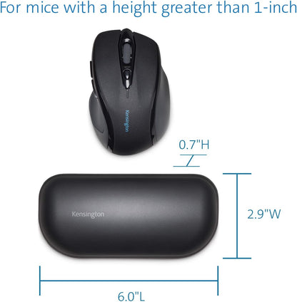 Kensington ErgoSoft Wrist Rest for Standard Mouse, Black (K52802WW) Mouse Wrist Rest for Standard Mouse