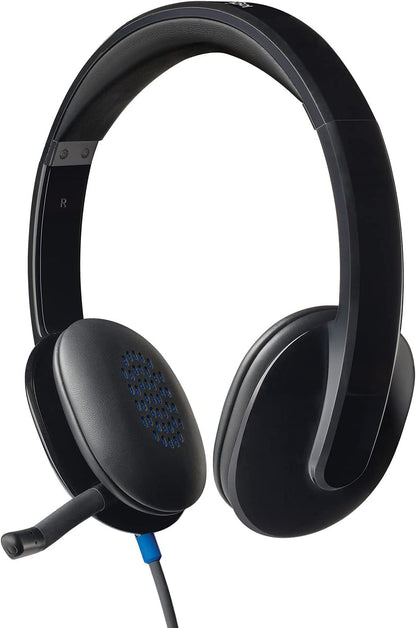 Logitech High-performance USB Headset H540 for Windows and Mac, Skype Certified Headset Standard Packaging