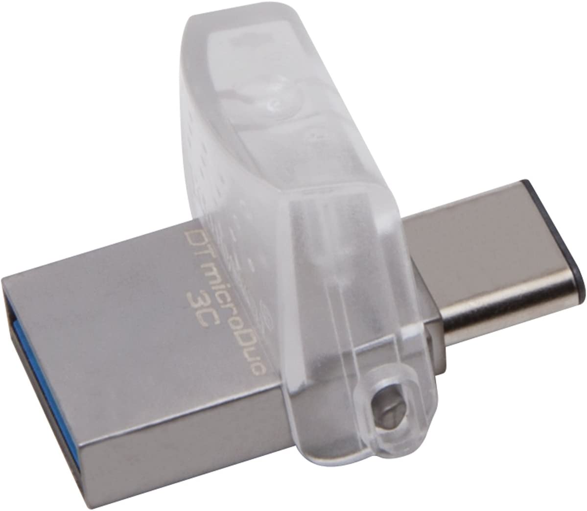 Kingston Digital 64GB Data Traveler Micro Duo USB 3C Flash Drive (DTDUO3C/64GB)