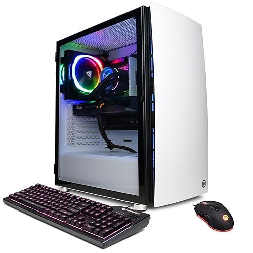 CyberpowerPC Gamer Supreme Liquid Cooled Gaming Desktop Computer, Intel Core i7-13700KF 3.4GHz, 16GB RAM, 1TB SSD, NVIDIA GeForce RTX 4060 Ti 16GB, Windows 11 Home, White