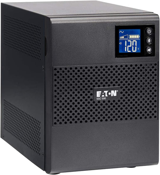 Eaton 5SC1000 Pure Sinewave UPS Battery Backup, 1000VA / 700W, AVR, LCD Display, Line Interactive 5SC Power Supply 1000VA
