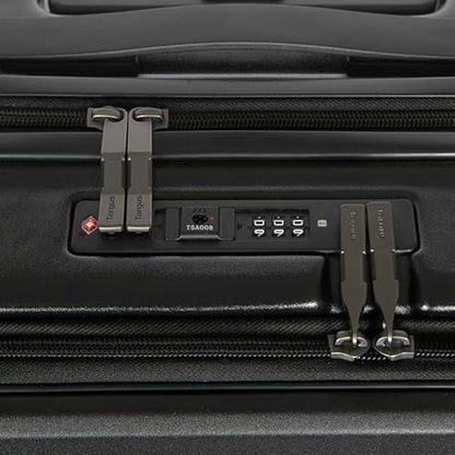 Targus Pro-Tek TBR043GL Carrying Case (Roller) for 16" to 17.3" Notebook - Black - Scratch Resistant Exterior, Impact Resistant - Polycarbonate Body - Checkpoint Friendly - Telescoping Handle - 21.9" Height x 14" Width x 9.2" Depth