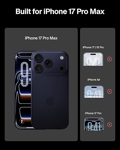Belkin ScreenForce TemperedGlass Screen Protector for iPhone 17 Pro Max
