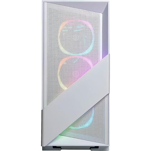 CyberPowerPC Gamer Supreme Liquid Cooled Gaming Desktop Computer, AMD Ryzen 7 7800X3D 4.2GHz, 32GB RAM, 1TB SSD, NVIDIA GeForce RTX 5070 12GB, Windows 11 Home, White