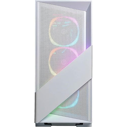 CyberPowerPC Gamer Supreme Liquid Cooled Gaming Desktop Computer, AMD Ryzen 7 7800X3D 4.2GHz, 32GB RAM, 1TB SSD, NVIDIA GeForce RTX 5070 12GB, Windows 11 Home, White