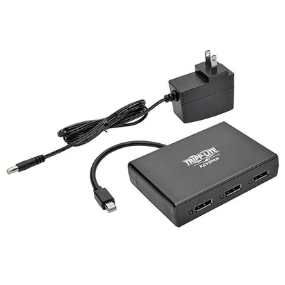 Tripp Lite 3-Port Mini DisplayPort to DisplayPort Multi-Stream Transport (MST) Hub, MDP 1.2 to DP, 4K x 2K UHD