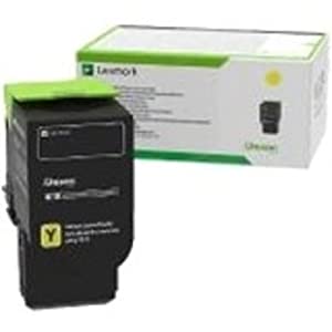 Lexmark 78C1XYE Extra-High-Yield Yellow Toner Cartridge