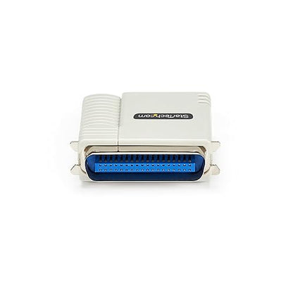 StarTech.com Ethernet to Parallel Network Print Server, 10/100Mbps LAN, WebUI, Centronics Ethernet Printer Server Adapter Parallel Print Server