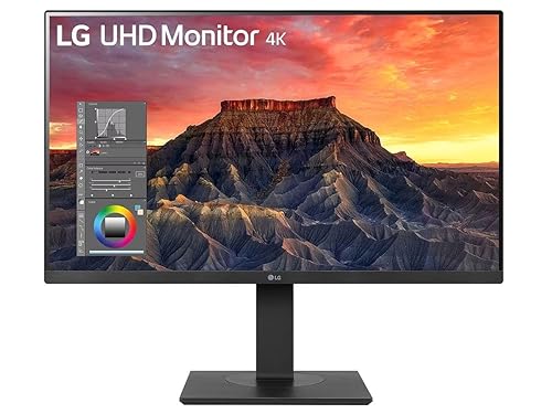 LG 27BQ65UB-B 27" Class 4K UHD LCD Monitor - 27" Viewable - in-Plane Switching (IPS) Technology - 3840 x 2160