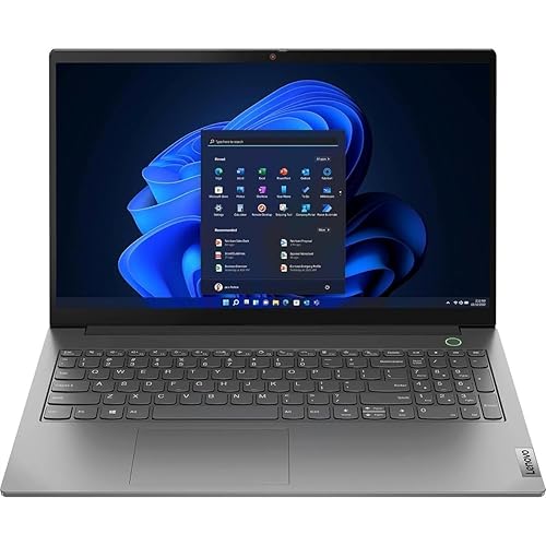 Lenovo ThinkBook 15 G4 15.6" Full HD Notebook Computer, AMD Ryzen 7 5825U, 16GB RAM, 512GB SSD, Windows 11 Pro, Mineral Grey