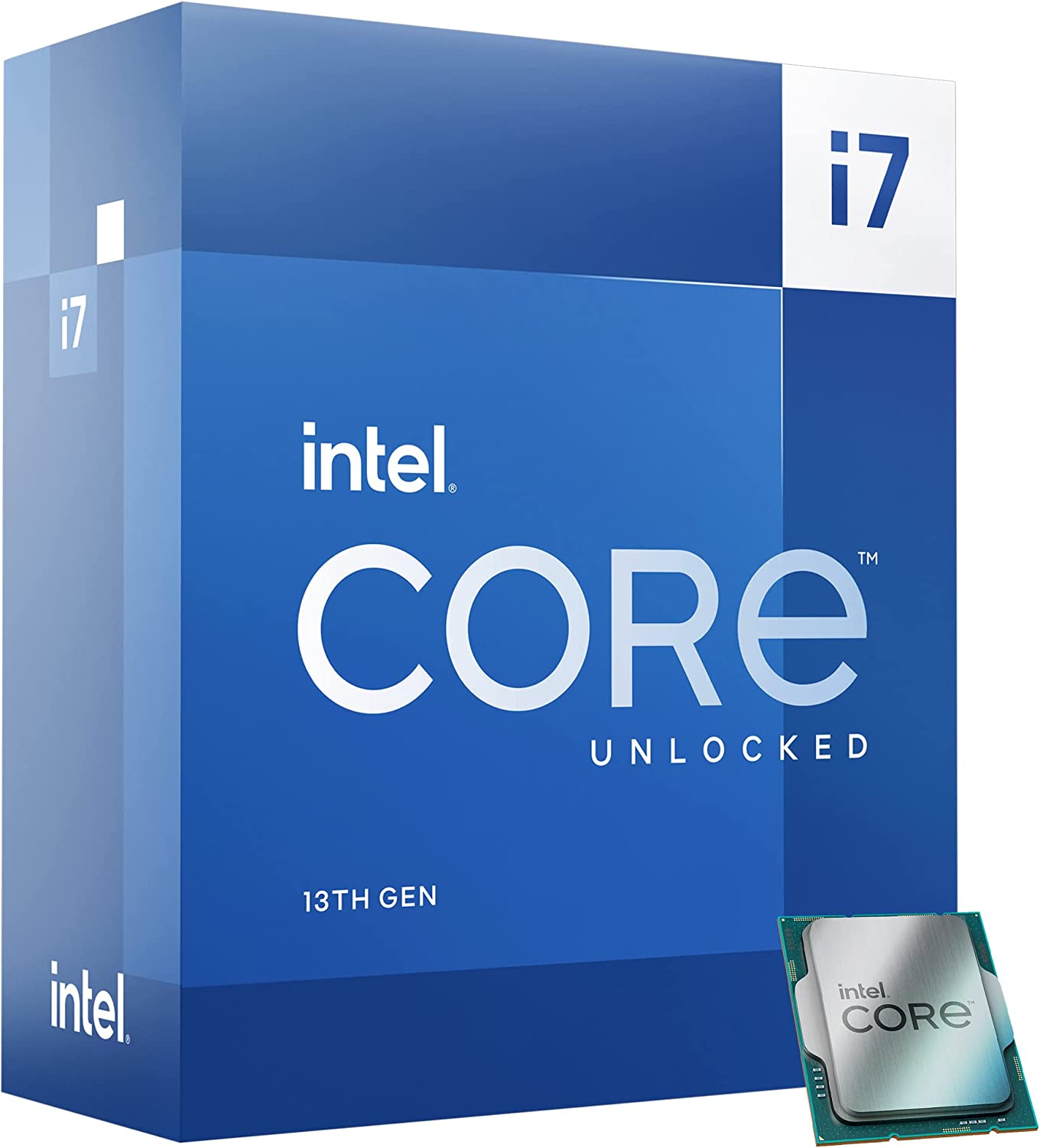 Intel Core i7-13700K Desktop Processor 16 cores (8 P-cores + 8 E-cores) 30M Cache, up to 5.4 GHz