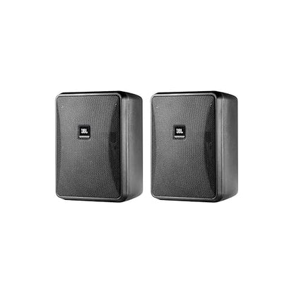 JBL Professional Control Control 25-1 2-way Indoor/Outdoor Wall Mountable Speaker - 200 W RMS - Black - 5.25" Fiberglass Woofer - 0.75" Polyetherimide (PEI) Tweeter - 85 Hz to 17 kHz - 8 Ohm