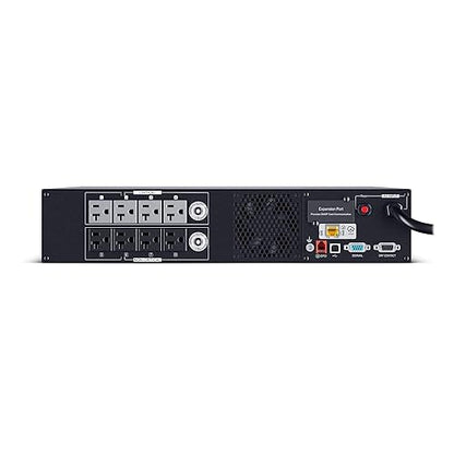 CyberPower PR2200RT2UC Smart App Sinewave UPS System, 2200VA/2200W, 8 Outlets, 2U Rack/Tower, AVR 2200VA 30A Standard