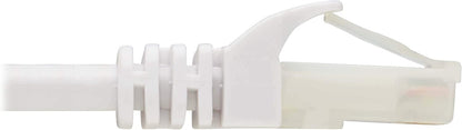 Tripp Lite, Safe-IT, Cat6a Ethernet Cable, Bacteria Resistant, 10G Certified Snagless, UTP (RJ45 M/M), White, 14 Feet / 4.25 Meters, Lifetime Manufacturer's Warranty (N261AB-014-WH)