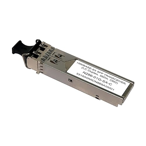 Eaton Tripp Lite Series GLC-SX-MMD Cisco Compatible 1000BASE-SX SFP Transceiver Module, LC Duplex Multimode Fiber MMF, 1.25 Gbps, 850 nm, 1804 Feet / 550 Meter Length, 3-Year Warranty (N286-01G-SX-C)