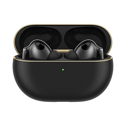 HUAWEI FreeBuds Pro 4, Dual-Driver True Sound, Intelligent Dynamic ANC, Head Motion Controls, Compatible with iOS&Android, Black. Buy one and get a Free Huawei AX2 Router, While Supplies Last. FreeBuds Pro 4 Black