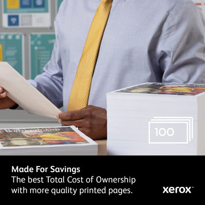 Xerox C310 Standard Yield Black Toner Cartridge (3,000 Yield) (Use &amp; Return) Black Xerox C310