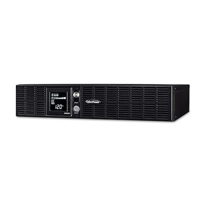 CyberPower OR1500LCDRT2U Smart App LCD UPS System, 1500VA/900W, 8 Outlets, AVR, 2U Rack/Tower