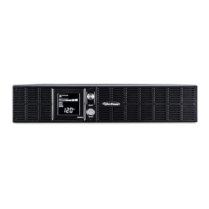 CyberPower OR2200LCDRT2U Smart App LCD UPS System, 2200VA/1320W, 8 Outlets, AVR, 2U Rack/Tower