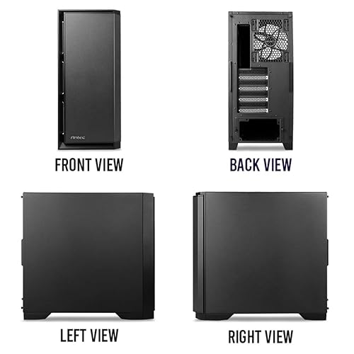 Antec P101 Silent Performance Series Mid-Tower PC Computer Case with Sound Dampening Panels, 4 X 120/140mm Cooling Fans Pre-Installed