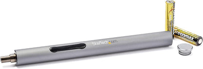 StarTech.com 55-Bit Electric Precision Screwdriver Set - Portable Cordless Battery Powered Bit Driver Kit for Electronics, Laptop, Computers, Tablet &amp; Phone Repairs - Magnetic Work Pad (CTK55PCEDRIVE)