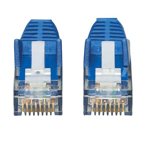 Tripp Lite Cat6 Ethernet Cable, RJ45 M/M Gigabit, Snagless, Molded, UTP, PoE, CMR-LP Patch Cable, 6 ft. Blue (N201P-006-BL)