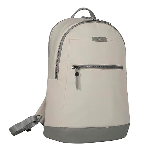 Targus 15-16 Inch Avila Backpack, Lightweight Work and Travel Laptop Backpack with Padded Laptop Compartment, Ergonomic Shoulder Straps, Water-Resistant Fabric, French Oak (TBB65013GL), French Oak,