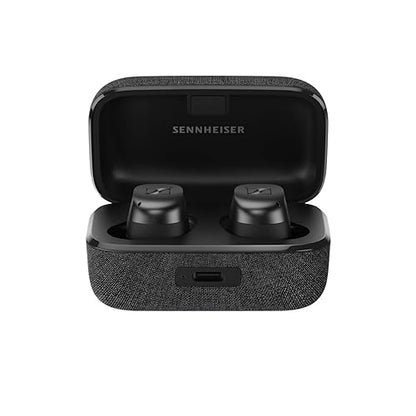 Sennheiser Momentum True Wireless 3 Earbuds -Bluetooth in-Ear Headphones for Music and Calls with Adaptive Noise Cancellation, Qi Wireless Charging, 28-Hour Battery Life and Compact Design, Graphite