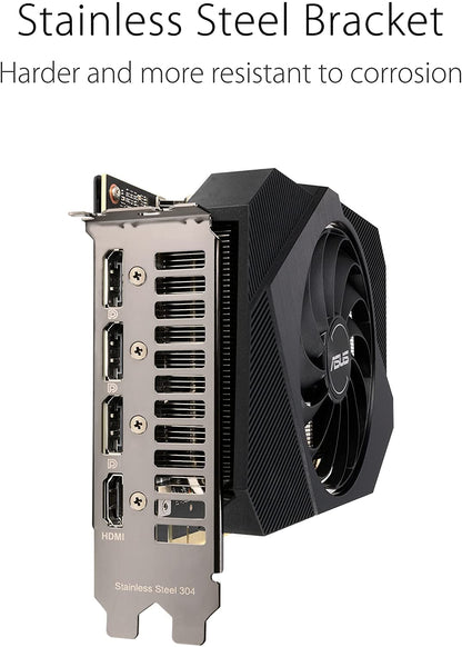 ASUS Phoenix GeForce RTX 3050 8GB GDDR6 PCI Express 4.0 Video Card PH-RTX3050-8G