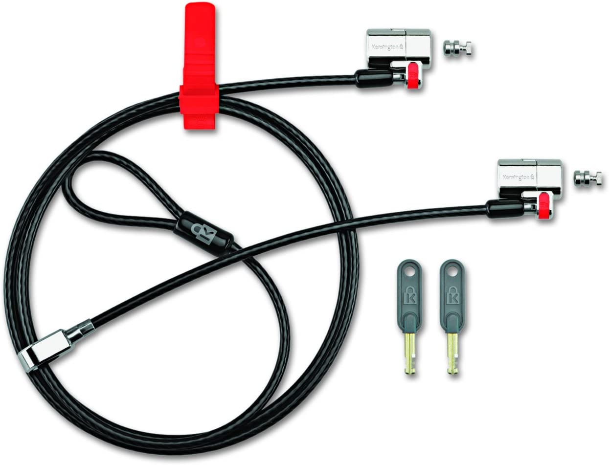 Kensington K64638WW ClickSafe Keyed Twin Laptop Lock