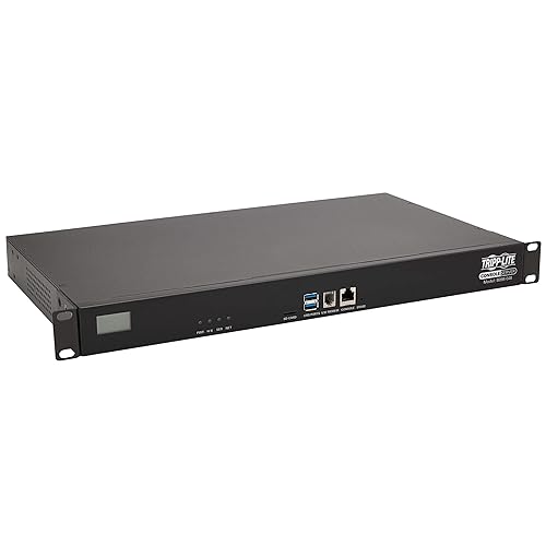 Eaton Tripp Lite Series 48-Port Console Server, USB Ports (2) - Dual GbE NIC, 16 Gb Flash, SD Card, Desktop/1U Rack, TAA